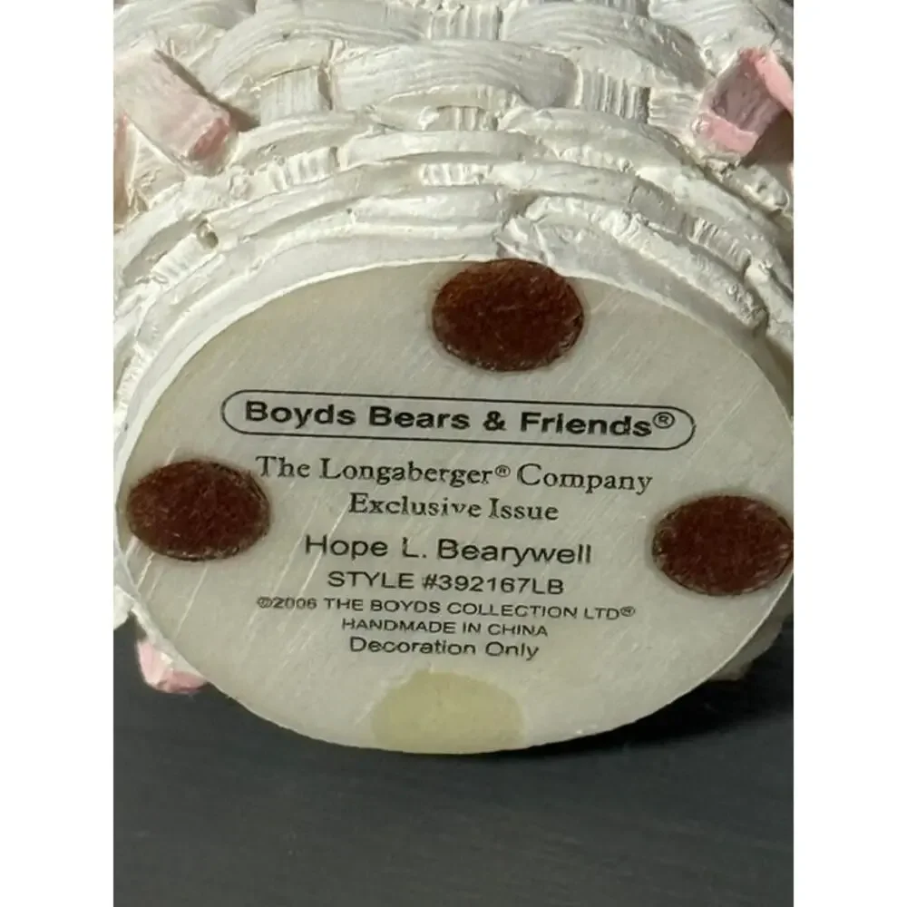 Longaberger Horizon of Hope Boyd's Bears Treasure Box Collection